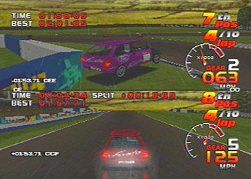 ToCA 2 Touring Cars - PlayStation Screen