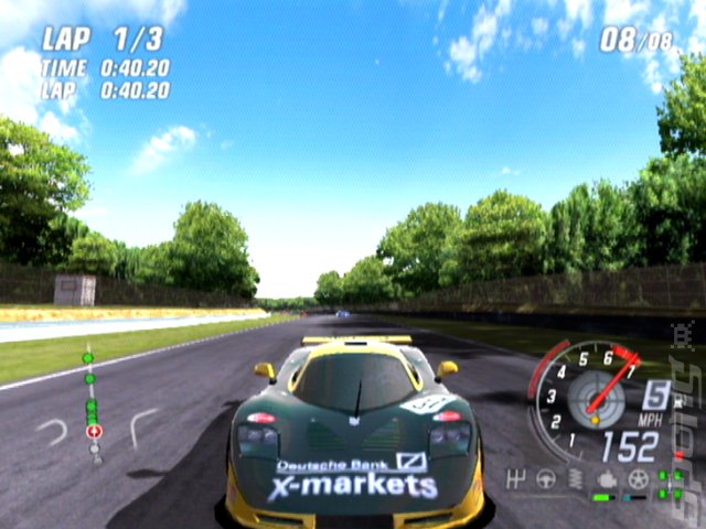 TOCA Race Driver 3 - Xbox Screen