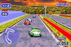 TOCA World Touring Cars - GBA Screen