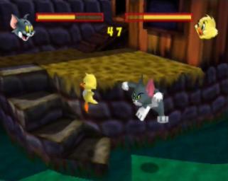 Tom and Jerry in Fists of Furry - N64 Screen