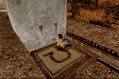 Tomb Raider - PlayStation Screen