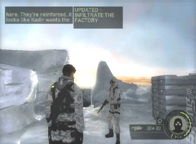Tom Clancy's Splinter Cell Double Agent - PS2 Screen