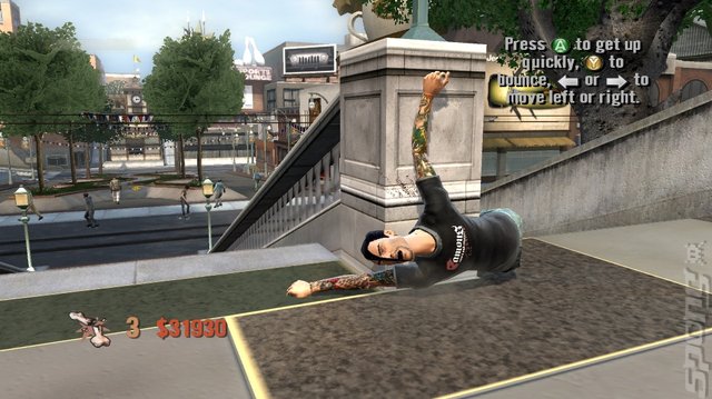 Tony Hawk's Project 8 - PS2 Screen