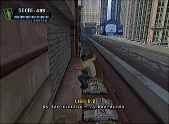 Tony Hawk's Underground - PS2 Screen