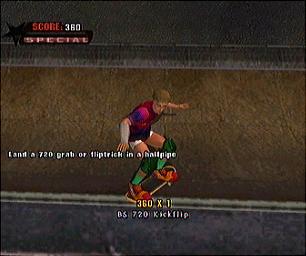 Tony Hawk's Underground - Xbox Screen