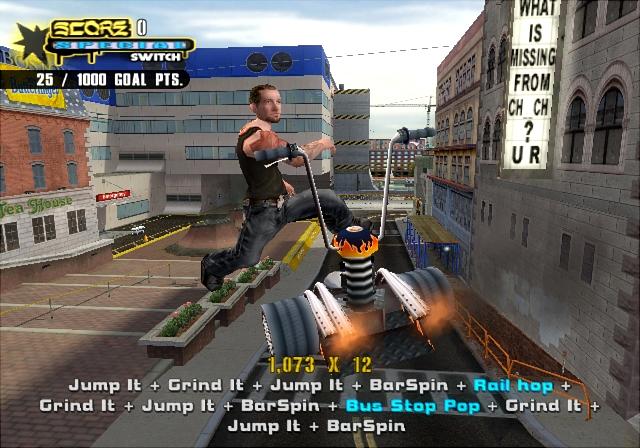 Tony Hawk's Underground 2 Remix - PC Screen