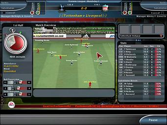 Total Club Manager 2005 - PC Screen