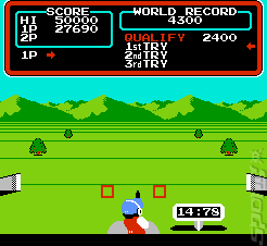 Track and Field - NES Screen