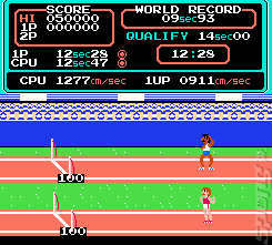 Track and Field - NES Screen