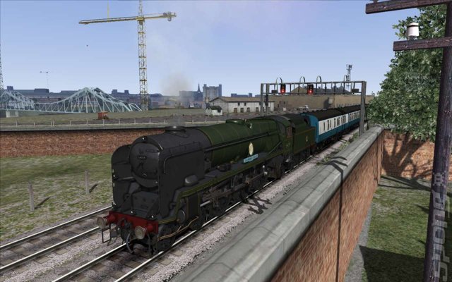 Traction Rebuilt Bulleid Light Pacific - PC Screen