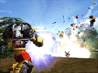 Transformers - PS2 Screen