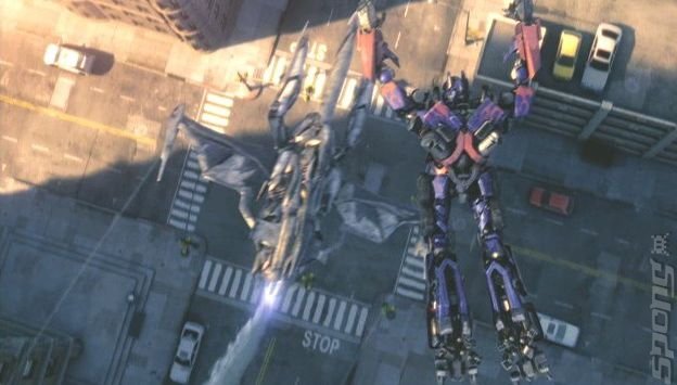 Transformers: The Game - Xbox 360 Screen