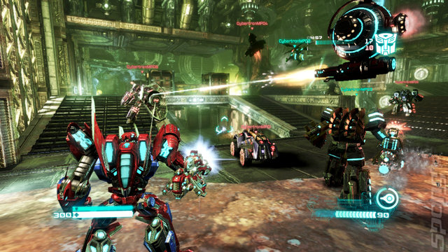 Transformers: Fall of Cybertron - Xbox 360 Screen