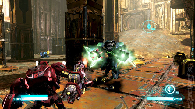 Transformers: Fall of Cybertron - Xbox 360 Screen