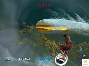 TransWorld Surf - Xbox Screen