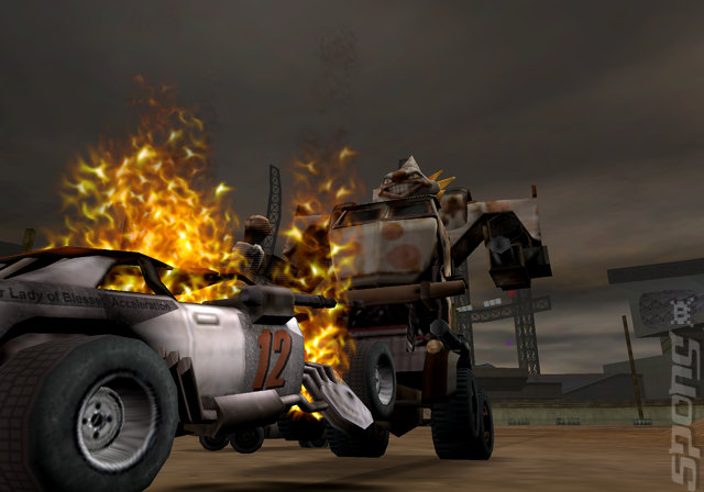Twisted Metal Head-On: Extra Twisted Edition - PS2 Screen