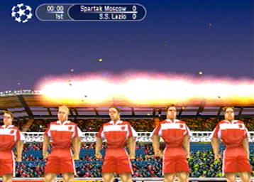 UEFA Champions League 1999-2000 - PlayStation Screen