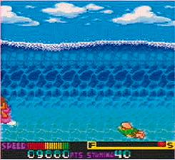 Ultimate Surfing - Game Boy Color Screen