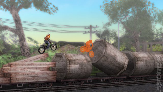 Urban Trial Freestyle - 3DS/2DS Screen