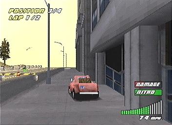USA Racer - PlayStation Screen