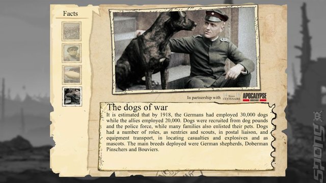 Valiant Hearts: the Great War - PC Screen