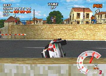 V-Rally - PlayStation Screen