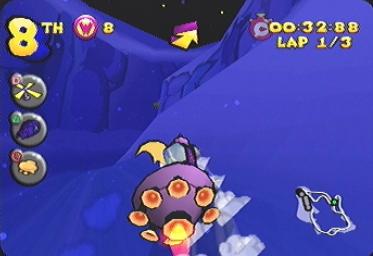 Wacky Races - PS2 Screen