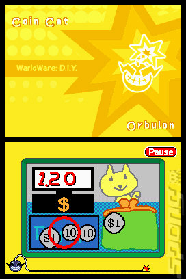 WarioWare: Do It Yourself - DS/DSi Screen