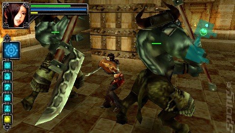 Warriors of the Lost Empire - PSP Screen