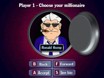 Who Wants To Beat Up A Millionaire ? - PC Screen