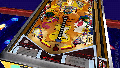 Williams Pinball Classics - PSP Screen