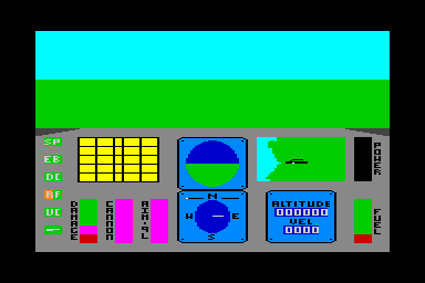 Wing Commander - C64 Screen