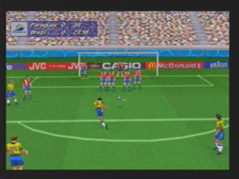 World Cup France 98 - PlayStation Screen