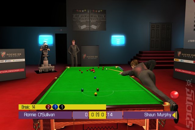 World Snooker Championship 08 - PS3 Screen