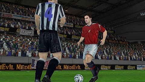World Tour Soccer Challenge Edition - PSP Screen