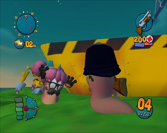 Worms 4: Mayhem - PS2 Screen