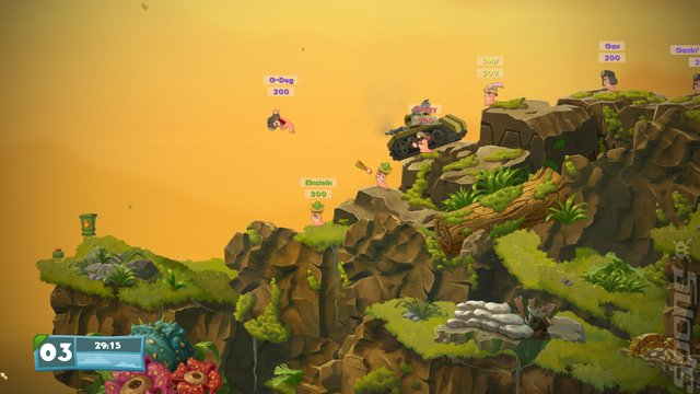 Worms W.M.D. All-Stars - PS4 Screen