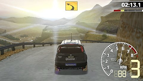 WRC - PSP Screen