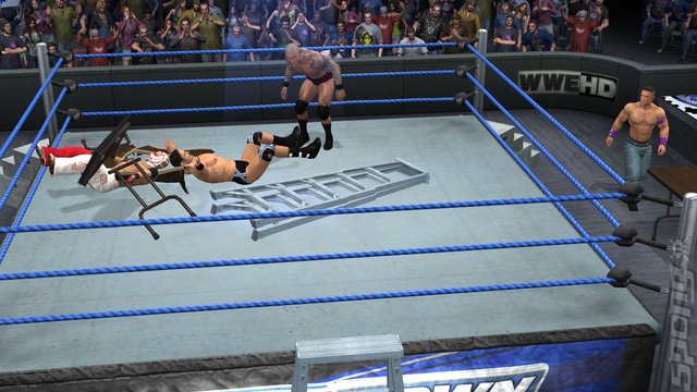 WWE Smackdown vs Raw 2011 - PS2 Screen