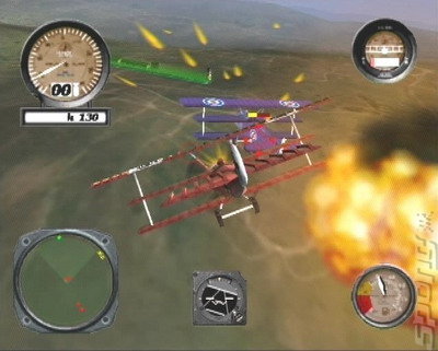 WWI: Aces of the Sky - PS2 Screen