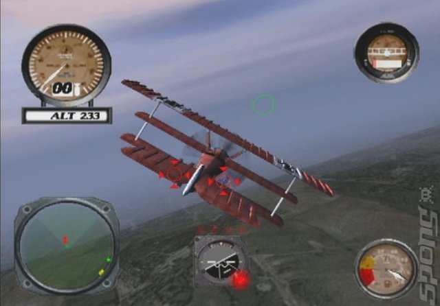 WWI: Aces of the Sky - PS2 Screen