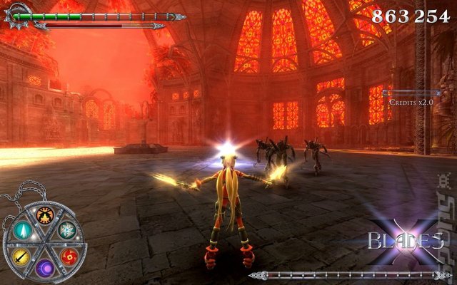 X-Blades - PC Screen