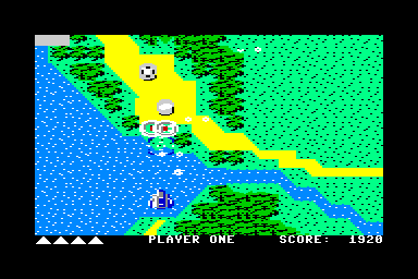 Xevious - C64 Screen