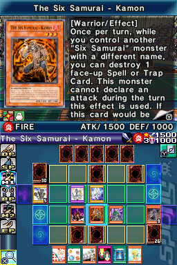 Yu-Gi-Oh! World Championship 2007 - DS/DSi Screen