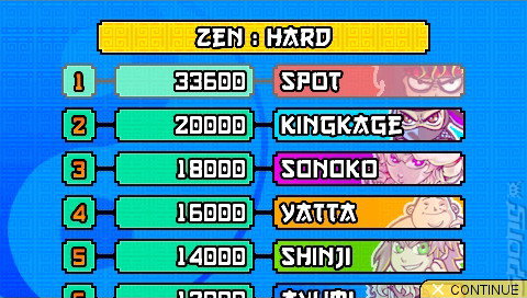 Zendoku - PSP Screen