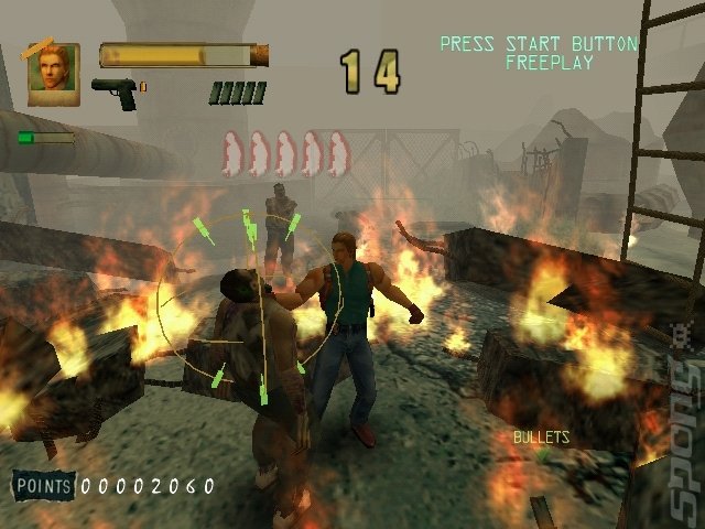 Zombie Revenge - PS2 Screen