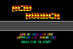 Acid Runner - C64 Screen