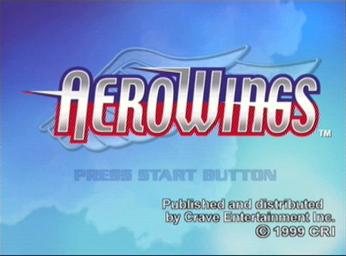 Aero Wings - Dreamcast Screen