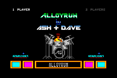 Alloyrun - C64 Screen