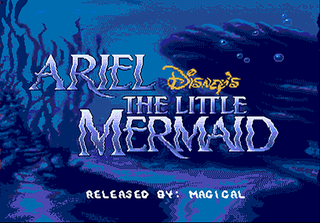Ariel: The Little Mermaid - Sega Megadrive Screen